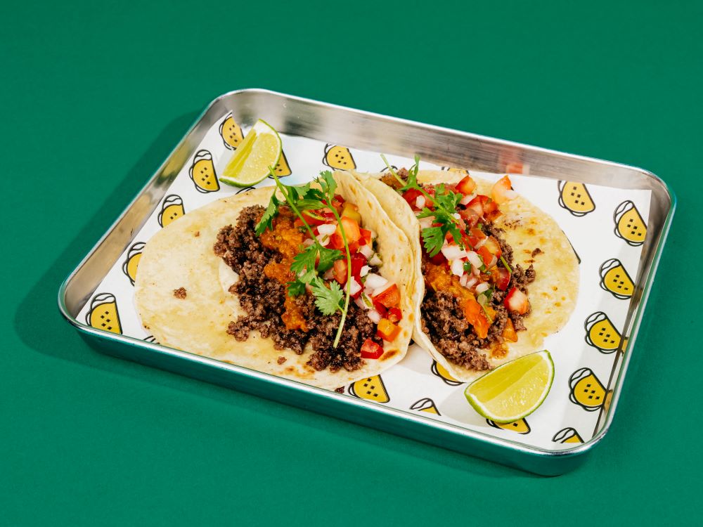GROUND BEEF TACO – 2 PCS