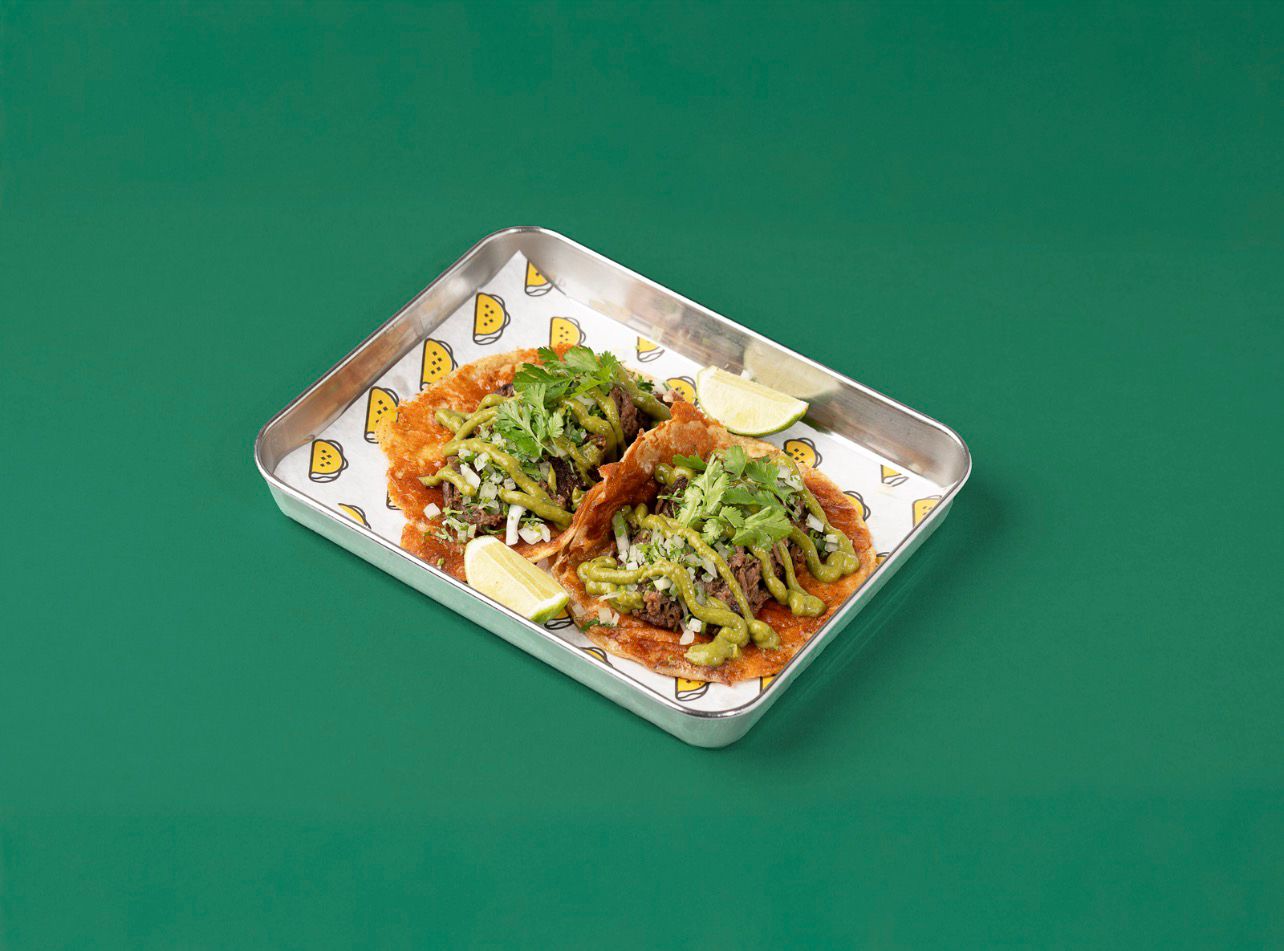 Taco Suadero ( 2 pcs )